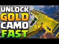 How to Unlock GOLD Camo FAST in Call of Duty Mobile | CoD Mobile tips