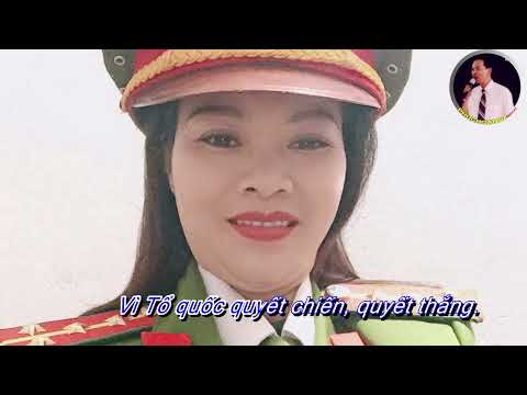Video Hành khúc Công An Nhân Dân (hạ tone) karaoke - youtube