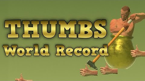 Getting Over It Thumbs Up Map in 6:19.668