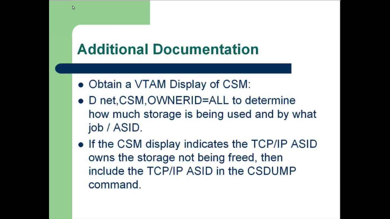 CSM Storage Debugging - YouTube