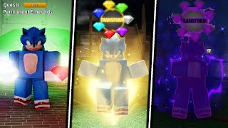 Sonic Ultimate Rpg Update 2.3 All New Permanent Chaos Emerald Locations & Quest Roblox Fangame