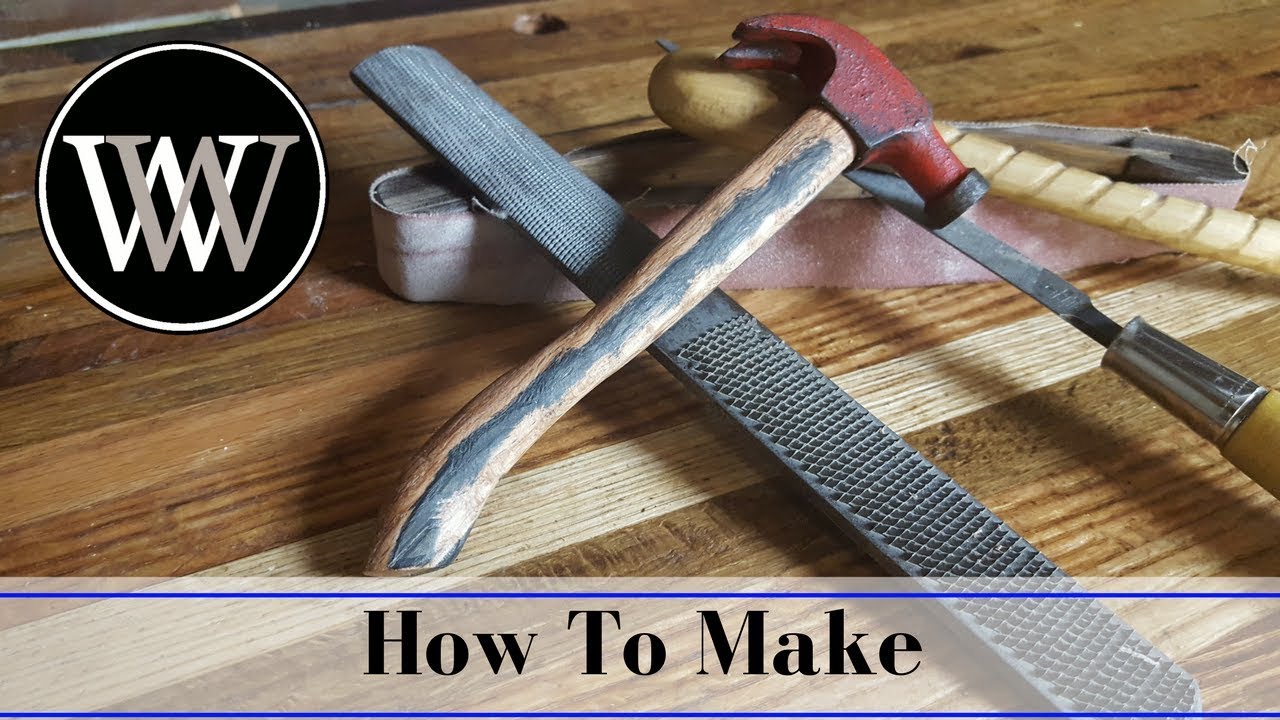 How to Make a Small Hammer Handle Hand