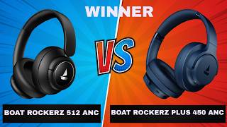 boAt Rockerz Plus 450 ANC vs Rockerz 512 ANC🔥Best ANC Headphones Winner? #trending #viral #subscribe
