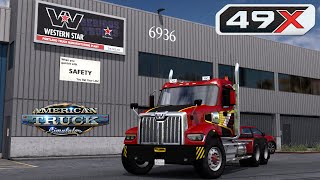 First Drive with The Western Star® 49X in American Truck Simulator /AMAZING GRAPHICS /JBX Graphics