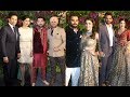 Indian Cricketers With Wife At Virat Kohli And Anushka Sharma's GRAND Reception In Mumbai