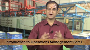 Introduction to Operations Management | IIMBx on edX