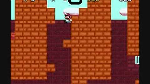 super mario world custom level: temple of lava