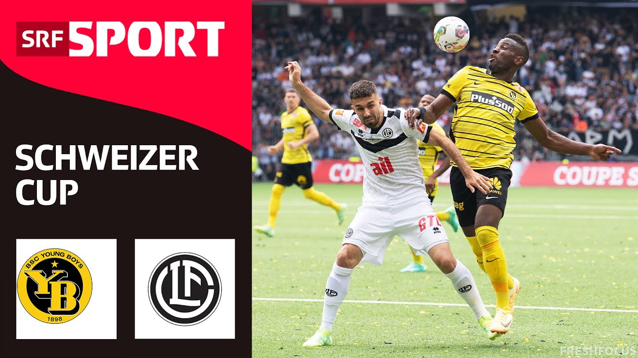 Young Boys - FC Lugano Highlights - Schweizer Cup 2022/23 Final SRF Sport