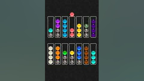 Ball Sort Color Water Puzzle Solution Level 745