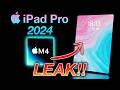 Big news m4 leak for 2024 ipad pro  m3 cancelled