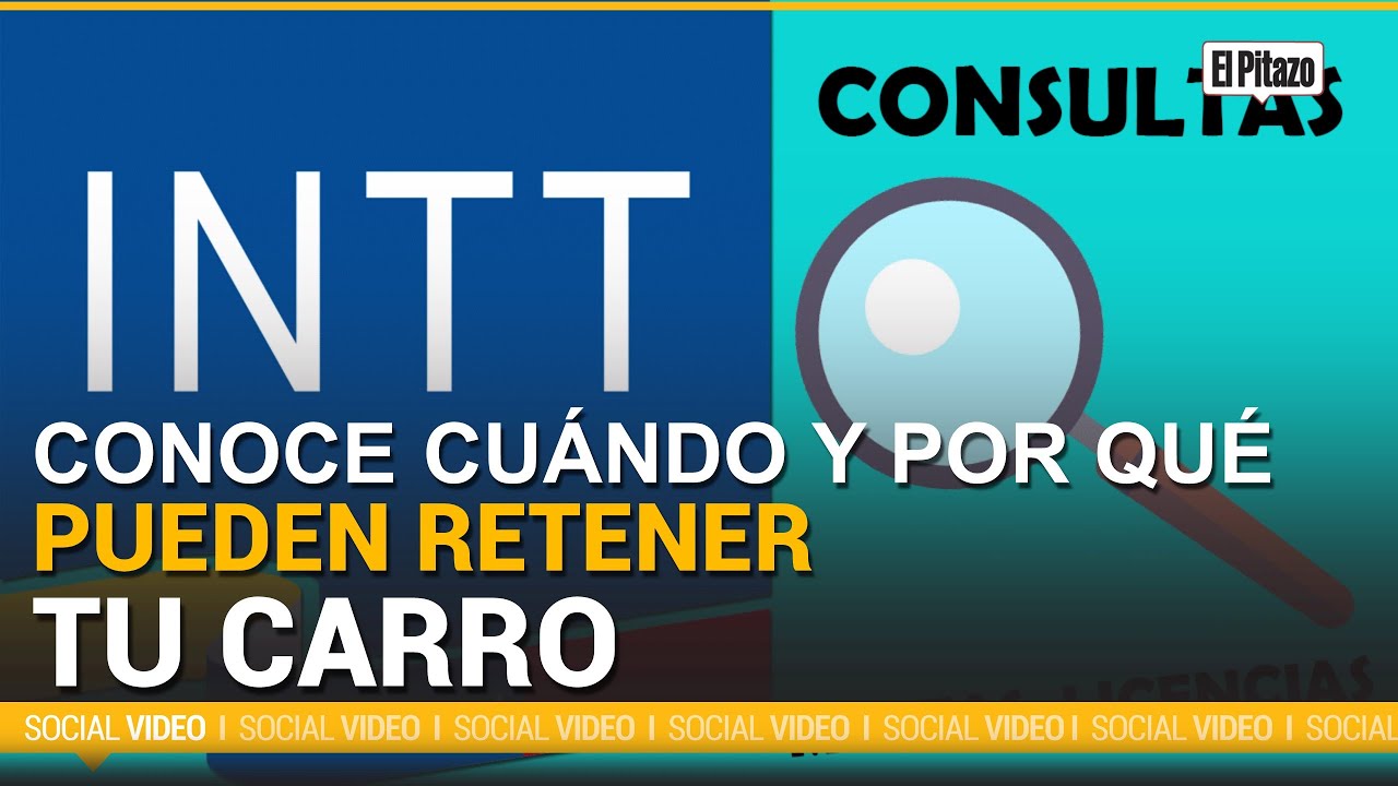 Ley de Tránsito Terrestre: conoce cuándo y por retener tu carro - YouTube