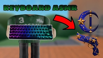 MM2 KEYBOARD ASMR GAMEPLAY WITH CELESTIAL SET (Murder Mystery 2)