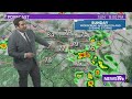 Storms back in the forecast for Sunday