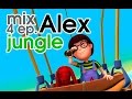 Alex educational cartoon preschool - Learning jungle animals, 4 ep Comp