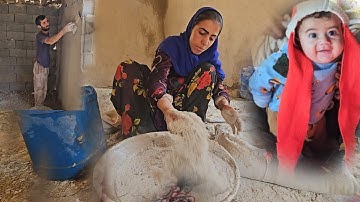 Nomadic life: The wife