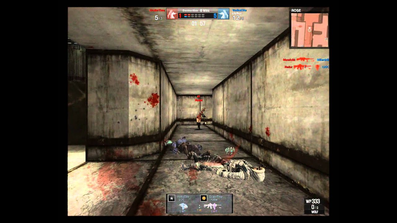 WOLFTEAM EN CLANWAR VodkaElite vs. QuakeTime @ ROSE