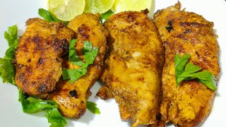 صدور الدجاج المشوية علي الجريل بطريقة المطاعم بتوابل موجوده في كل بيت  grilled chicken breast recipe