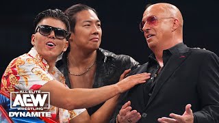 Don Callis, Takeshita & Guevara admire their work before WrestleDream! | 9/27/23, AEW Dynamite