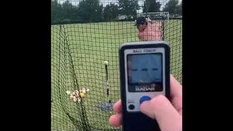 Austin Coultas Tee Work- 95Mph Exit Velocity