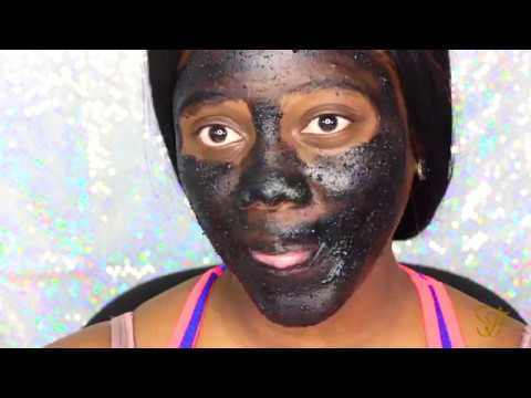 DIY Acne Activated Charcoal Scrub | Clear Skin | Glow Up | Detox