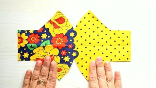 All Sizes Very Easy Face Mask Pattern😷 - Face Mask Sewing Tutorial - DIY Cloth Face  Mask