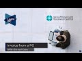 Invoicing from a Purchase Order