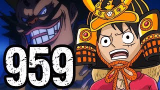 One Piece Chapter 959 Review Orochi S Scheme Oden S Past Tekking101 Youtube