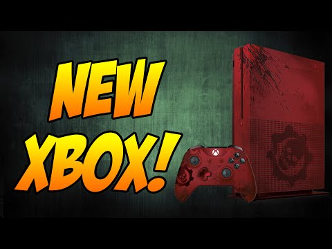 Brand New Xbox One S "Gears of War 4" Limited Edition Console