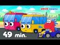 Koła Autobusu ❤‍ piosenki dla dzieci Smoka Edzia | ZESTAW piosenek dla dzieci