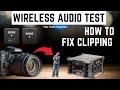 Zoom F6 32Bit Vs Pro Camera Audio Using Rode Wireless Go | Clipped Vs UnClipped Audio