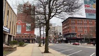 Current Events Causing Nearly Empty Manchester, NH Downtown Business District
