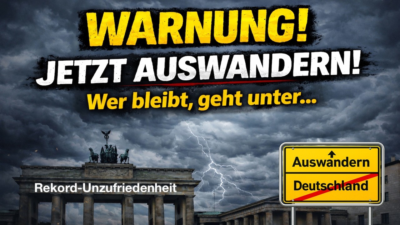 JETZT Auswandern - Wer bleibt geht unter - Die größte Chance deines Lebens?💡