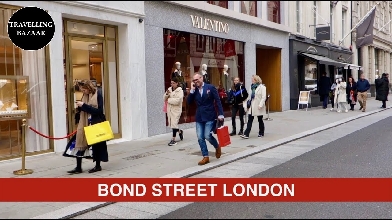 🌎 Bond Street, London Shopping