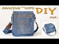 DIY/청바지 리폼/tote bag/간단하게 숄더백 만들기/재활용/Make a shoulder bag/reform/recycling old jeans/청바지 가방/tutorial