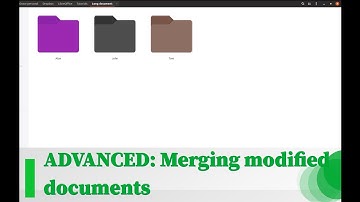 Merging modified documents from multiple users into a single document - LibreOffice Writer