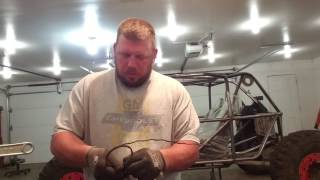 Trail side winch line repair #2