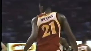 Famous Dominique Wilkins 35 pts vs Jazz (1988) Wealth