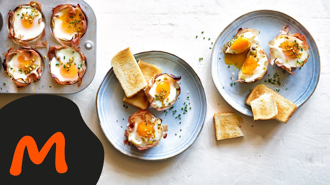 Cestini di prosciutto e uova Migusto ricetta YouTube