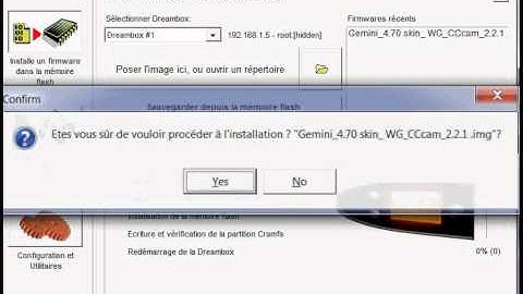 flash dreambox 500S Flashwizard .avi