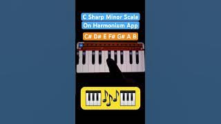 Learn C Sharp Minor Scale Harmonium #harmoniumtutorial #harmonium #trending #shorts #shortsvideo