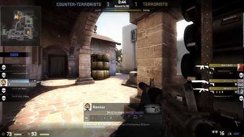 CS GO 1 v 5 CLUTCH !!!