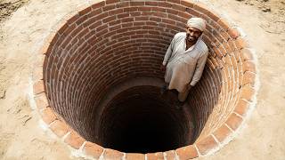 Amazing Worker Digs 30 Meter Deep Well - Fully Off-Grid Home Water System