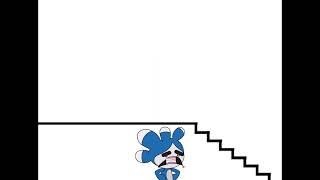 Scratch Cat, Pico, And Tera Falling The Stairs Loud