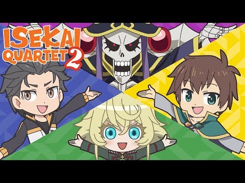 Isekai Quartet 2 ganha data e protagonistas de Shield Hero - IntoxiAnime