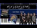 Love Chaser - Europe (Synthesia) [Tutorial] [Instrumental Video] [Download]