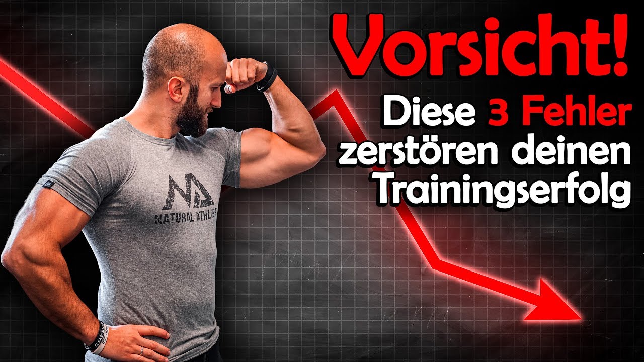 Vorsicht! Diese 3 Fehler zerstören deinen Trainingserfolg