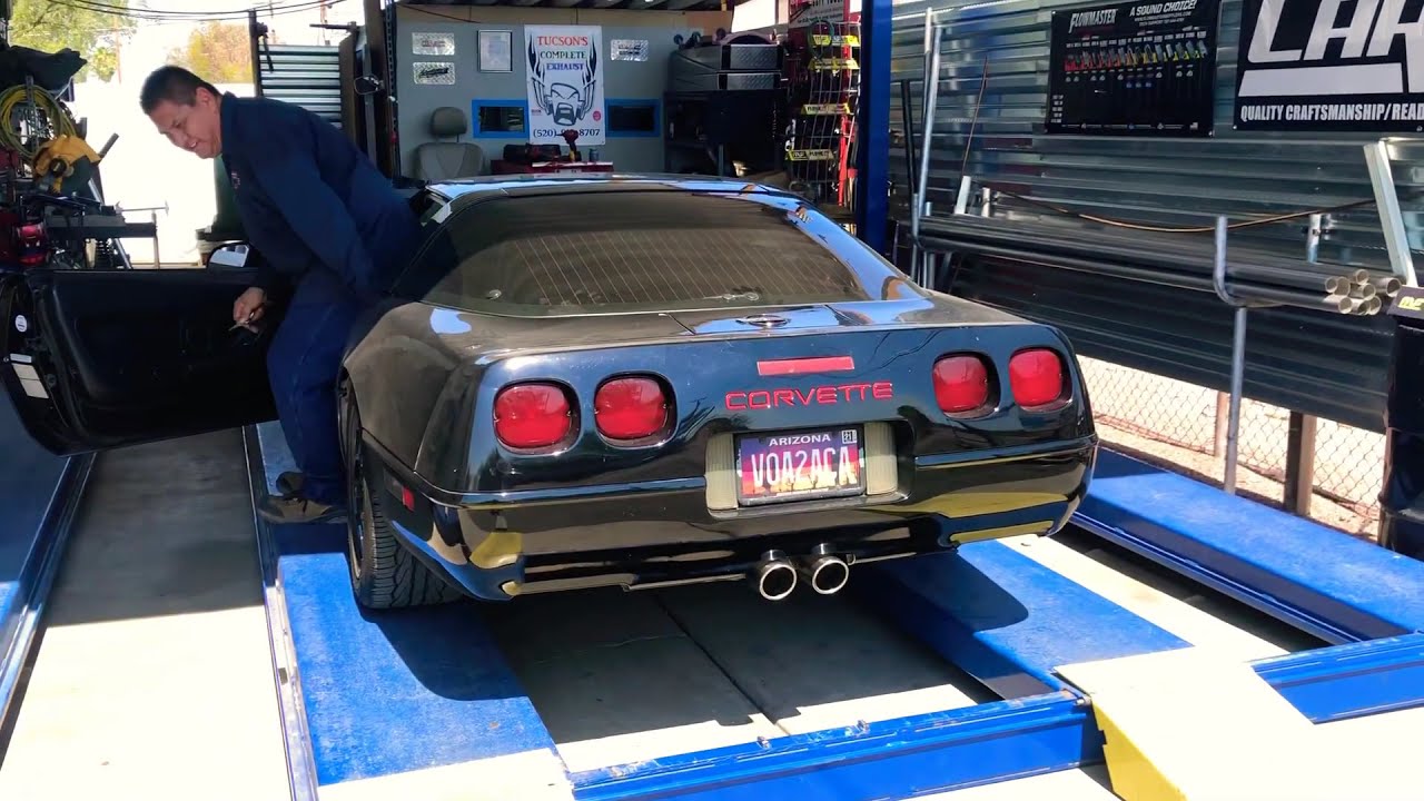 1995 LT1 Corvette cc503 center exit strait pipe