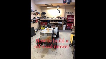 How to build an Off-road Mower