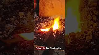 The real Blacksmith work hard for his work