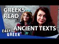 Modern Greeks Try to Read Ancient Greek | Easy Greek 56